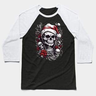 Death Merry Christmas Baseball T-Shirt